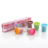 Non-toxic Creative 100 Dough Clay In 5 Different Colors (Pack Of 5 Pcs)