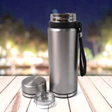 Double-Wall Stainless Steel Vacuum Insulated Bottle For Coffee, Tea, Water, Travel(1000ML Approx.)