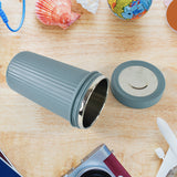 Apex Double Wall Inner Steel Travel Glass (500ml) Approx (1 Pc  Mix Color)