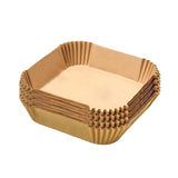 Square Air Fryer Disposable Paper Liner  (50 Pcs Set of  160mmx45mm)