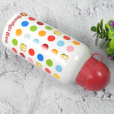 Aluminium Metal & Sports Water Bottle Look for Sports Gym | Kids School Water Bottles | Set of 1 |Leakproof Lightweight & Portable Durable for Outdoor Hiking, Mix Bottle (Capacity 350 ML Approx.)
